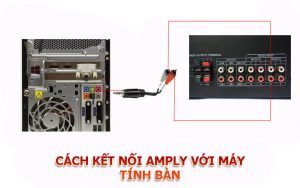 cách kết nối laptop với amply để hát karaoke 